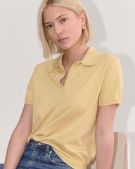 The Polo in Cotton Cashmere | Parsnip