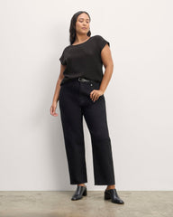 The Muscle Top in Butterlite | Black