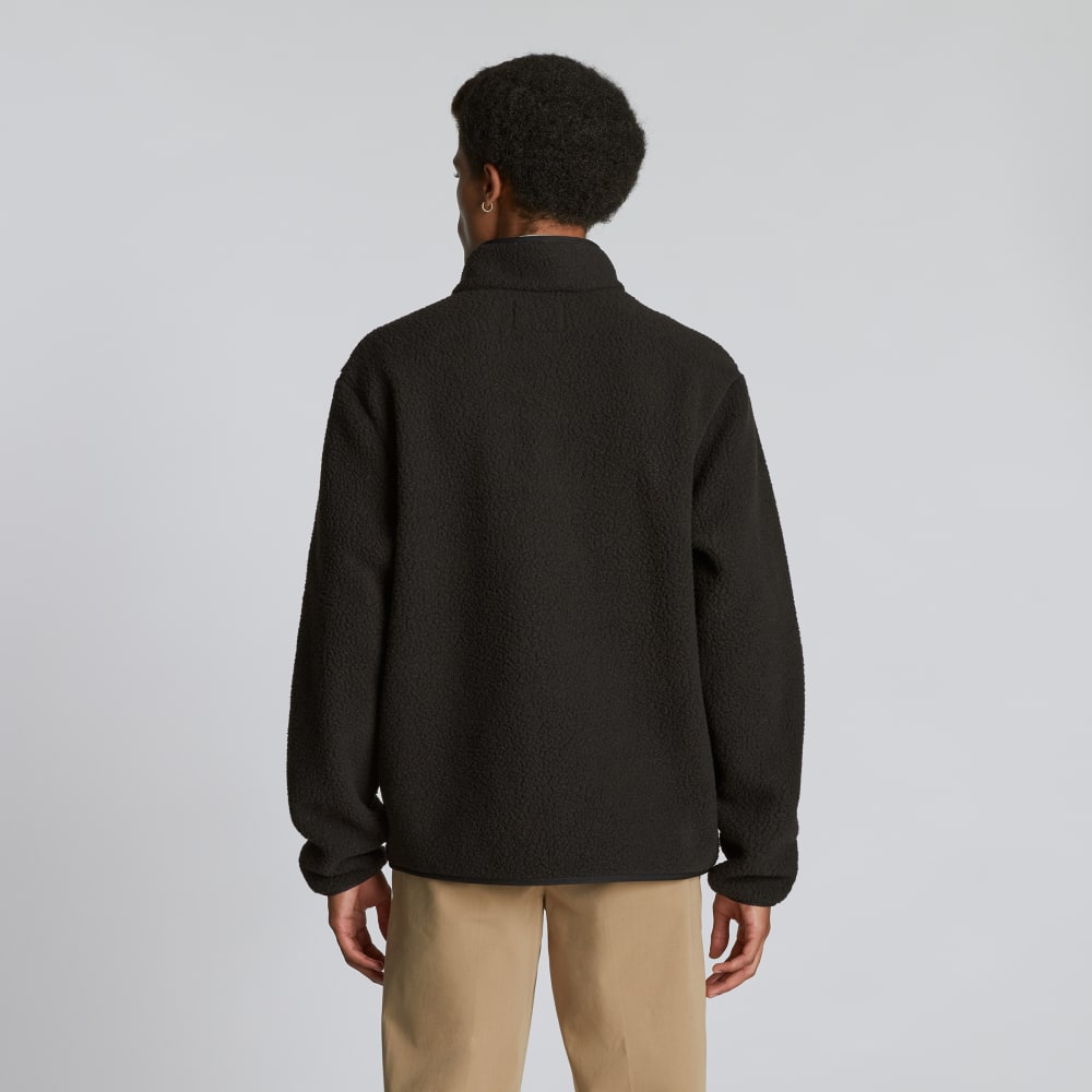 The ReNew Fleece Full Zip | Black