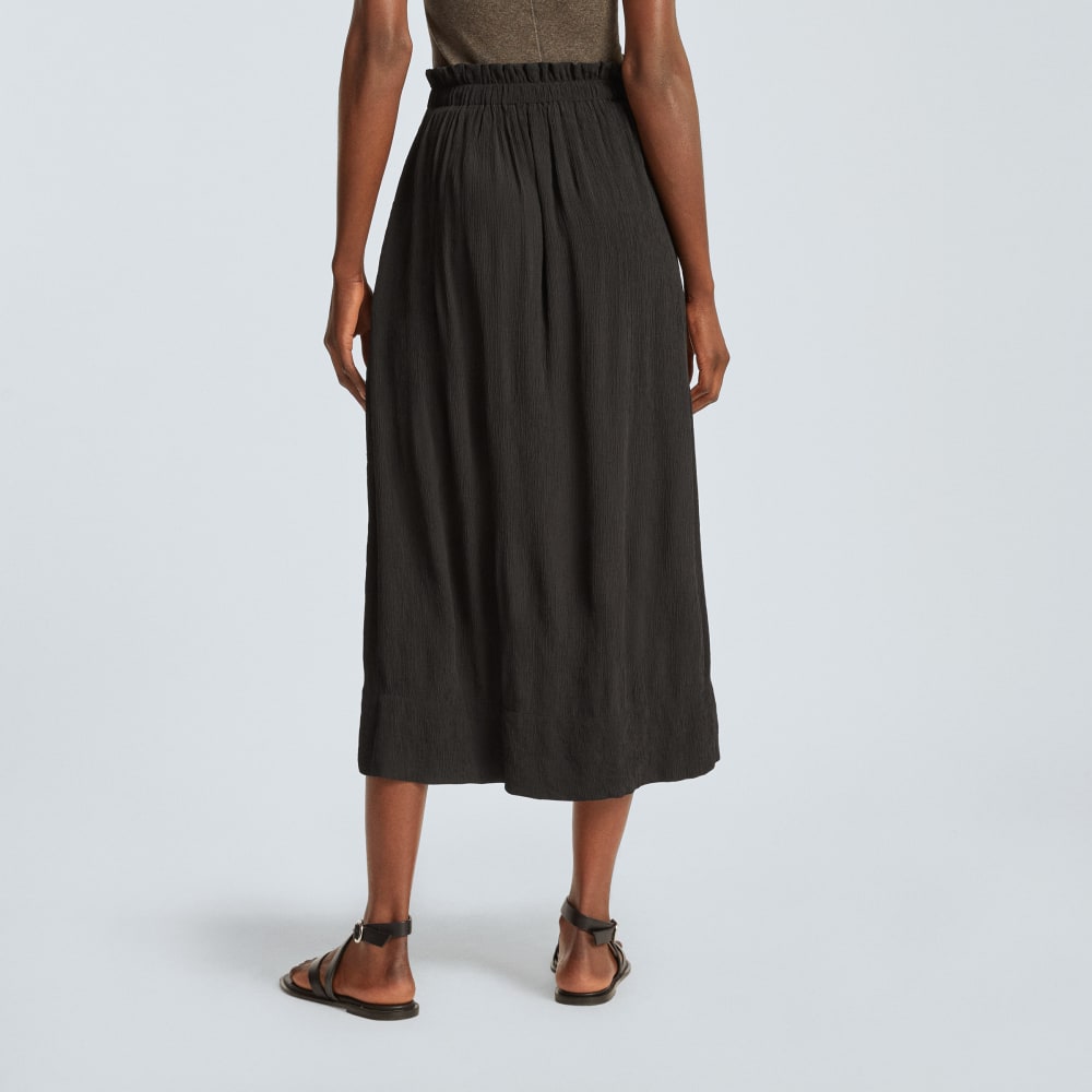 The Naia™ Ripple Skirt | Black