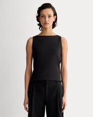 The Form Boatneck Tank | Black