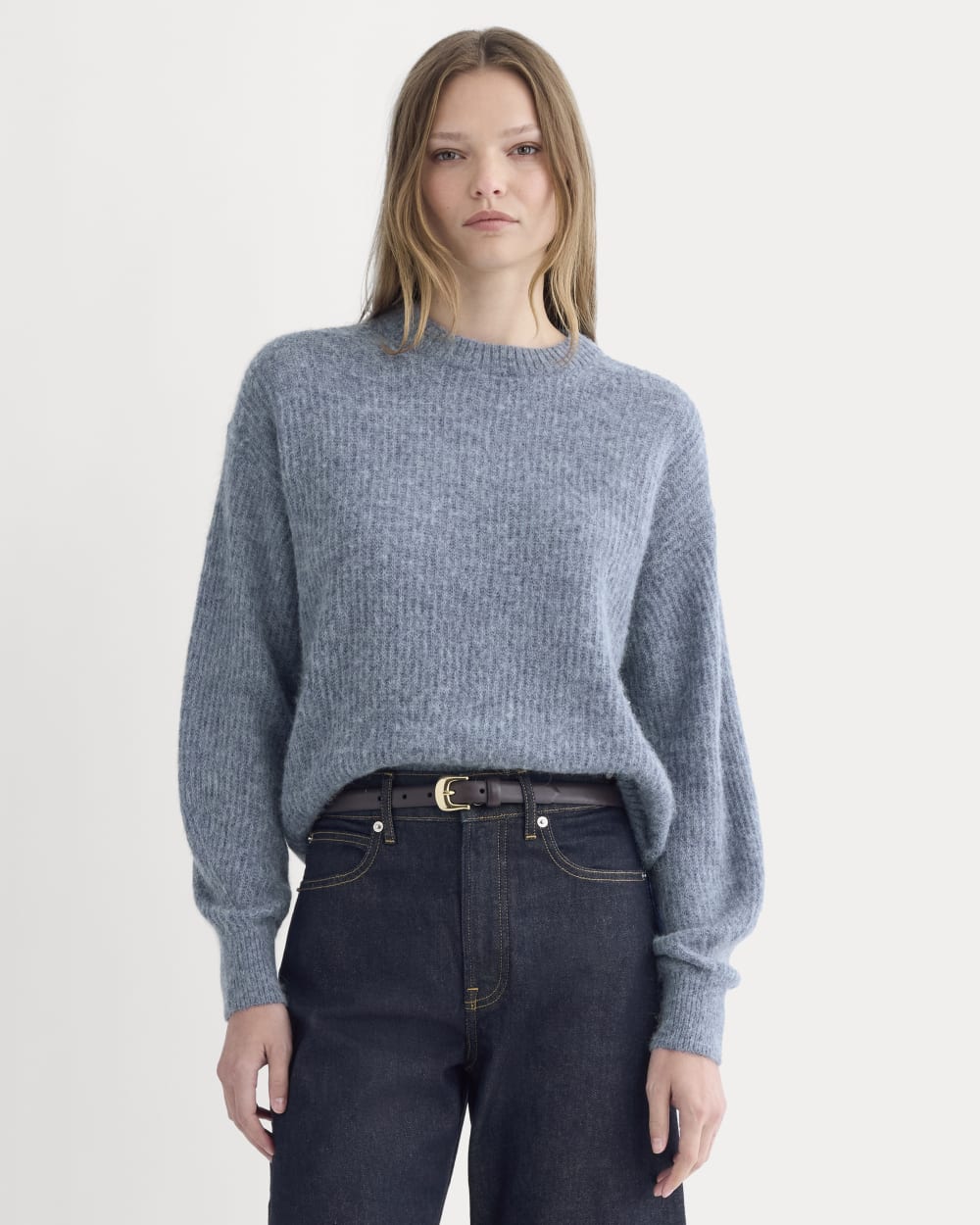 The Cocoon Crew in Alpaca | Heather Sage Blue